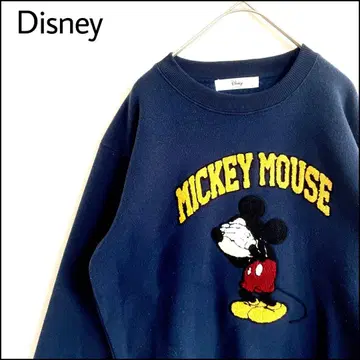 Disney 디즈니 맨투맨 네이비 오버 사이즈 미키