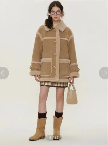 Fano Studios 무스탕 코트