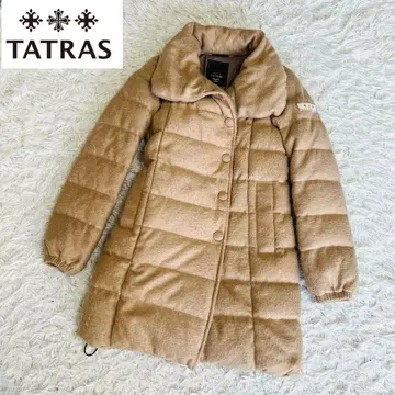 [ 고품질 ] TATRAS 타트라스 다운 코트 울 사이즈 2 베이지