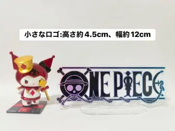 원피스 아크릴 스탠드 로고