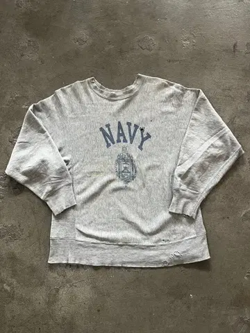 1660 70년대 챔피온 리버스 위브 NAVY 스텐실 프린트