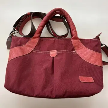 IBIZA 와인 레드 숄더백