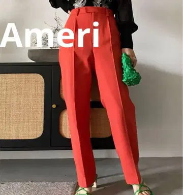 가격 대폭 인하 새상품급 Ameri BASIC 테이퍼드 팬츠