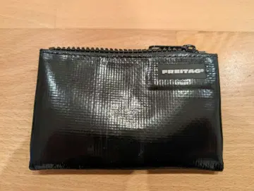 FREITAG 블랙 코인 케이스