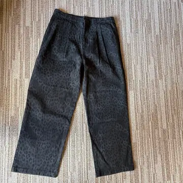 OWN 레오파드 무늬 코튼 팬츠 프리 사이즈