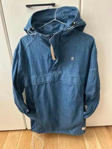 G-STAR RAW 데님 블루종 풀오버 타입