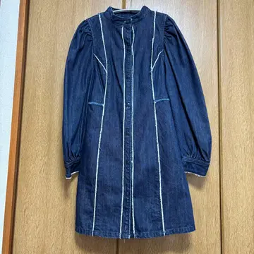 MOUSSY 다크 데님 원피스