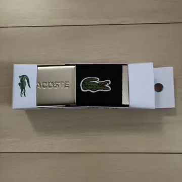 라코스테 벨트 패브릭 벨트 블랙