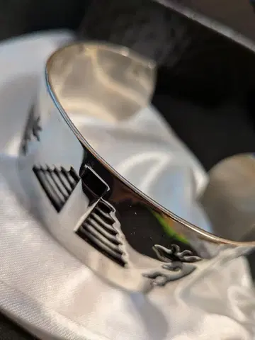 호피족 실버 뱅글 코코펠리