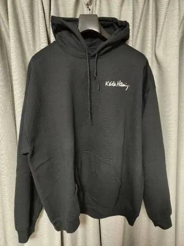 Keith Haring Kids Harajy 후드티 블랙