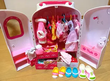 멜짱 의상 잡화 세트 옷장 포함