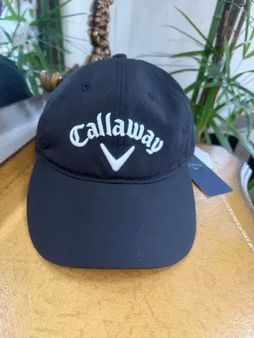 Callaway 블랙 캡 조정 가능 새상품, 택 포함