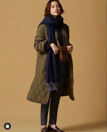 새상품급 플라스테 PLST 퀼팅 다운 코트