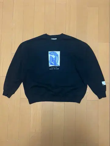 REPRO GALLERY 블랙 트레이닝복 빅 실루엣