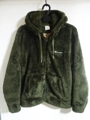 새상품 챔피온 Champion 쉘파 후드 부착 플리스 자켓