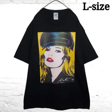 [ 새상품 ] 케이트 모스 T셔츠 블랙 2