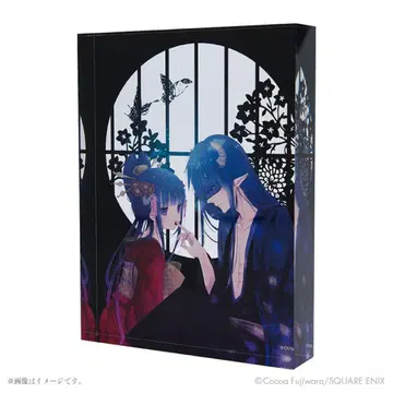 요호 x 보쿠SS 아크릴 블록 리리치요 x 토모에