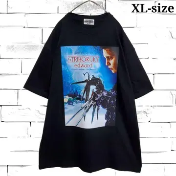 [ 새상품 ] 시저핸즈 무비T셔츠 블랙 3