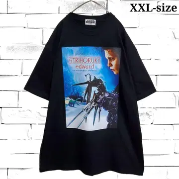 [ 새상품 ] 시저핸즈 무비T셔츠 블랙 4