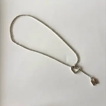 [ 할리우드 런치 마켓 ] HRM 실버 하트 목걸이