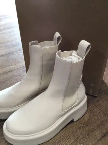 emmi 화이트 사이드 고어 부츠