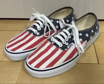 VANS 성조기 패턴 미국