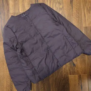 인기 모델 MUJI 무인양품 이너 다운 심리스 다운 자켓