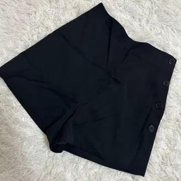 [고품질] agnes b 하프 팬츠 블랙 36 프랑스제