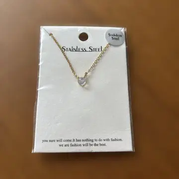 심플 스테인리스 스틸 목걸이