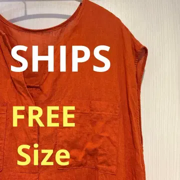 SHIPS 테레데란 프렌치 린넨 스키퍼 원피스 롱