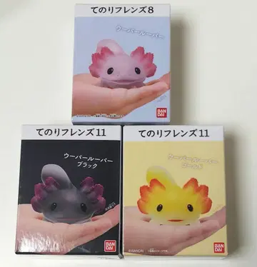 프렌즈8 11 우아루파루파 블랙, 골드, 피규어 세트