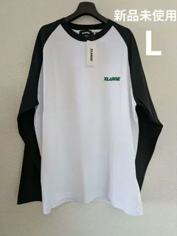 XLARGE 래글런 슬리브 긴팔 티셔츠 미사용 새상품 택 포함