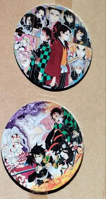 귀멸의 칼날 캔 배지