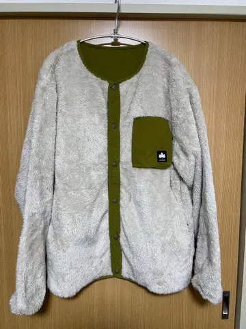 로고스 플리스 자켓 리버서블 XL 사이즈 미사용 새상품