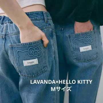 LAVANDA HELLOKITTY 키티 데님 바지
