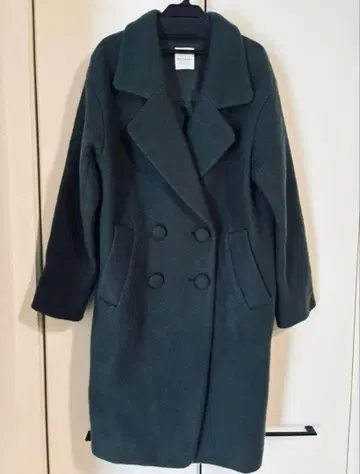 레이디 아젤 체스터 코트 그린