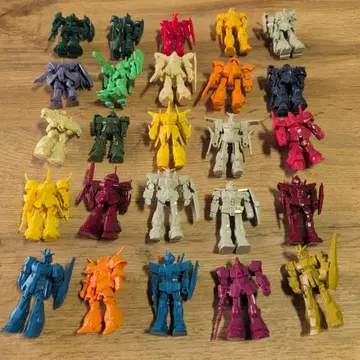 건담 미니 프라모델 25개