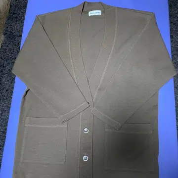 pierre cardin 브라운 가디건 M