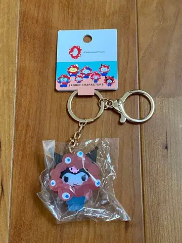 오사카 간사이 만박 미야쿠미야쿠 산리오 클리어 키링 쿠로미