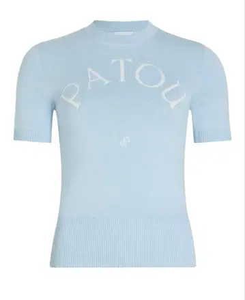 PATOU 로고 자카드 니트 S