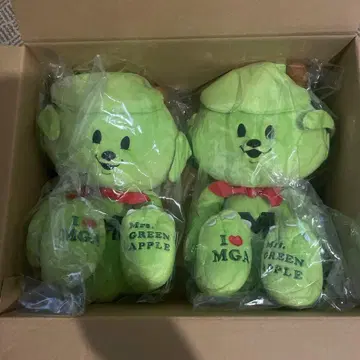 미세스 GREEN APPLE 미세스 메를루 봉제 인형 세트