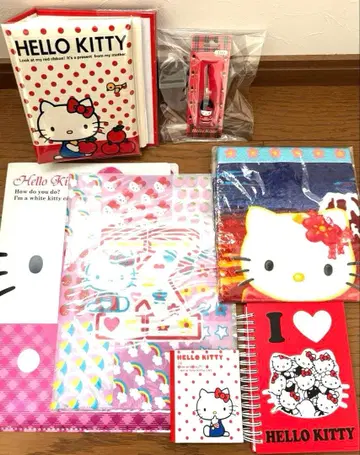 [ 헬로키티 ] 레트로 굿즈 7개 세트