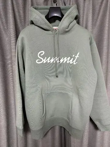 Summit 올리브 그린 후드티