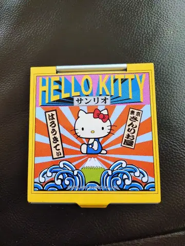 헬로키티 컴팩트 거울 레트로 레어