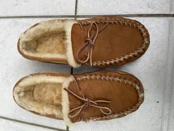 L.L.Bean 브라운 스웨이드 모카신 신발