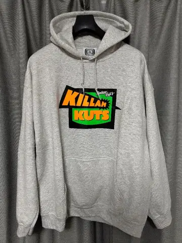 KILLAM KUTS 그레이 후드티