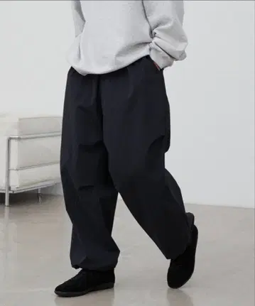 WYM LIDNM TRACK WIDE EASY LOOSE PANTS