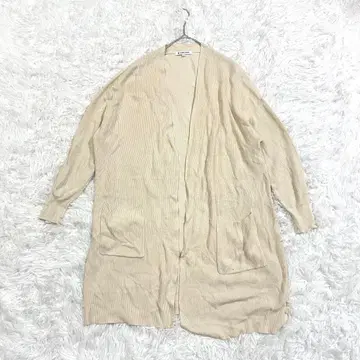 GLOBAL WORK 글로벌 워크 롱 가디건 M 아이보리