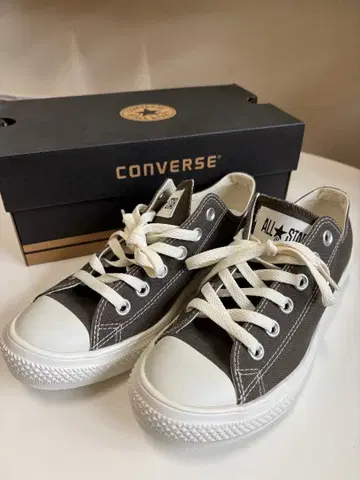 CONVERSE ALL STAR light OX 카키 스니커즈