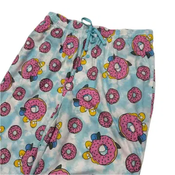 심슨 올 패턴 이지 팬츠 L 사이즈